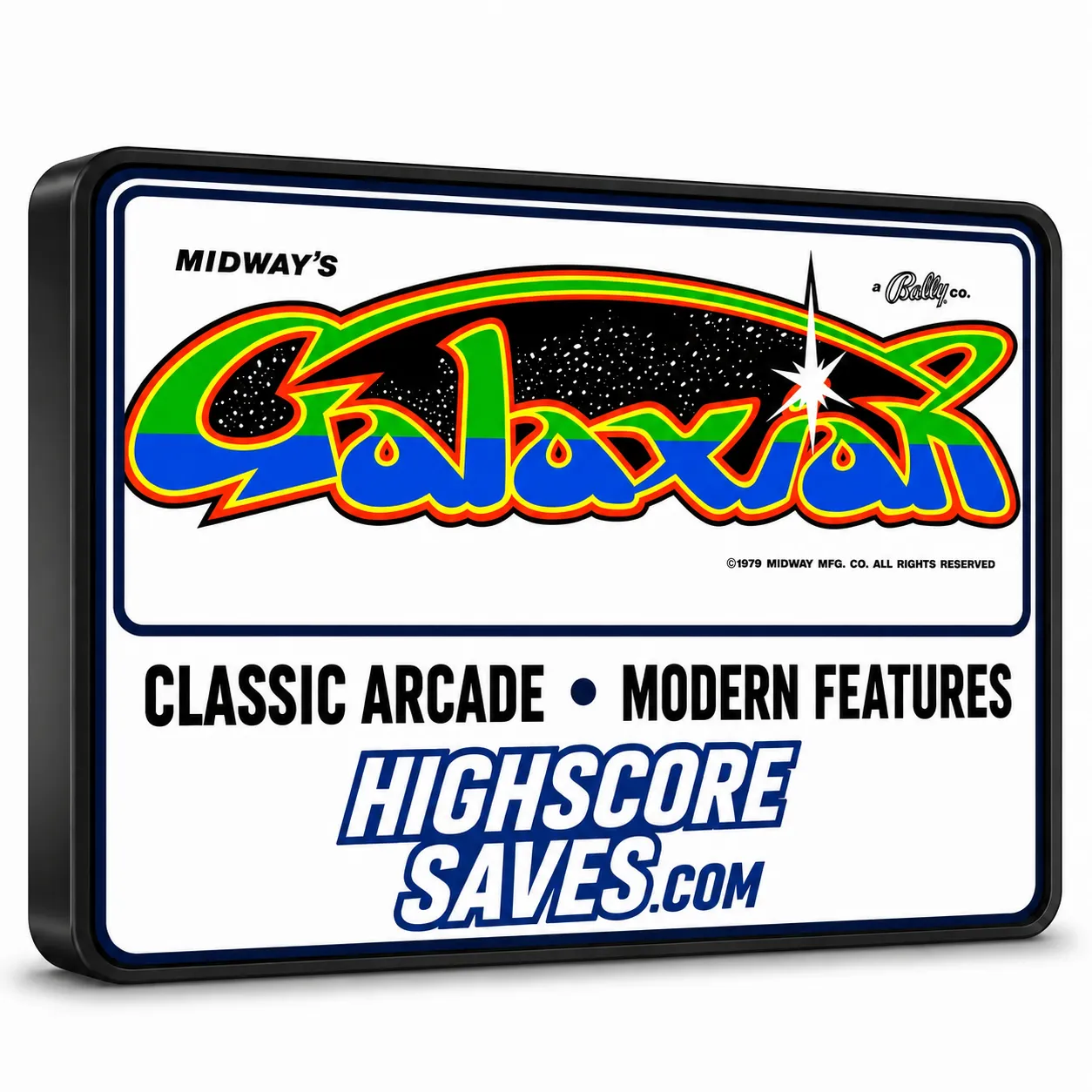 Galaxian Free Play and High Score Save Kit