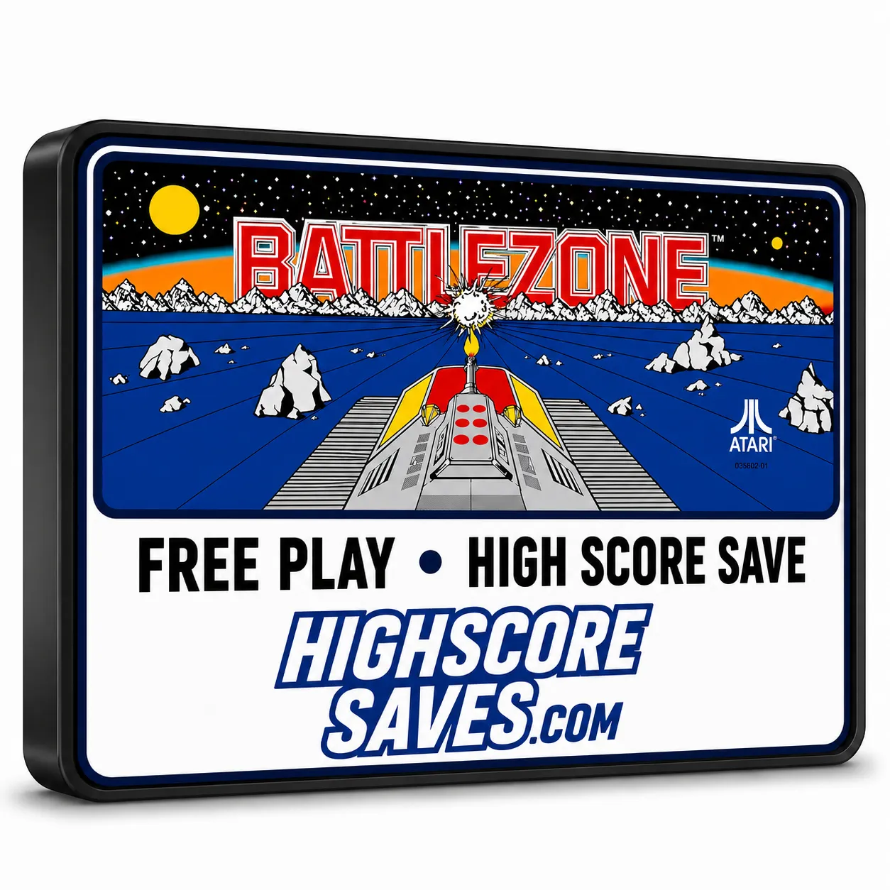 Battlezone Free Play and High Score Save Kit