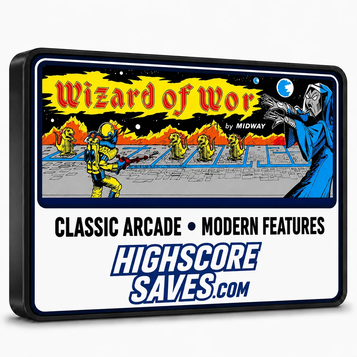 Wizard of Wor Free Play and High Score Save Kit
