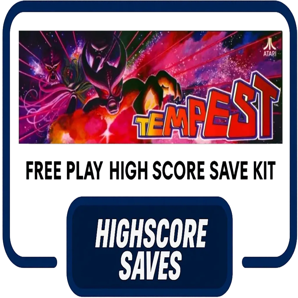 Tempest | Tempest Tubes Multigame Free Play and High Score Save Kit