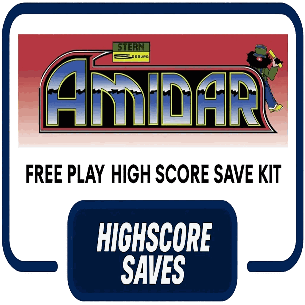 Amidar Free Play and High Score Save Kit