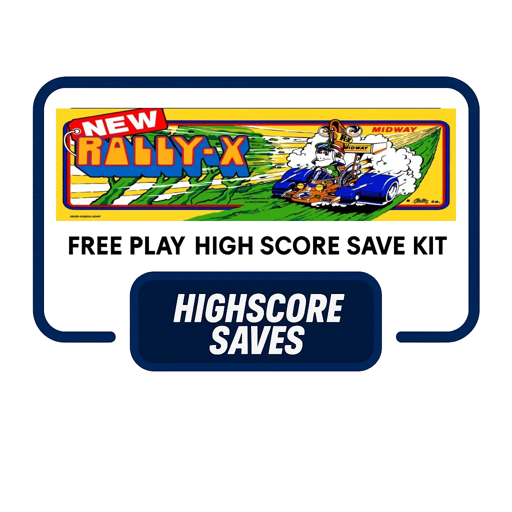 Rally X | New Rally X Lite Free Play and High Score Save Kit
