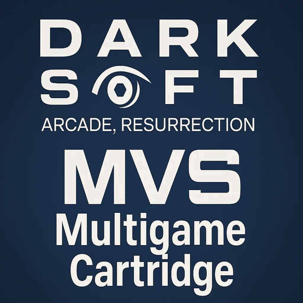 Darksoft Neo Geo MVS multigame kit branding graphic
