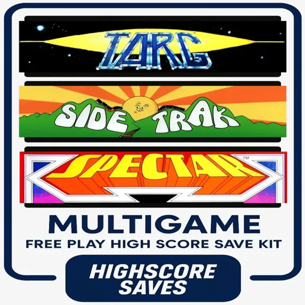 Targ Spectar Side Trak Multigame Free Play and High Score Save Kit