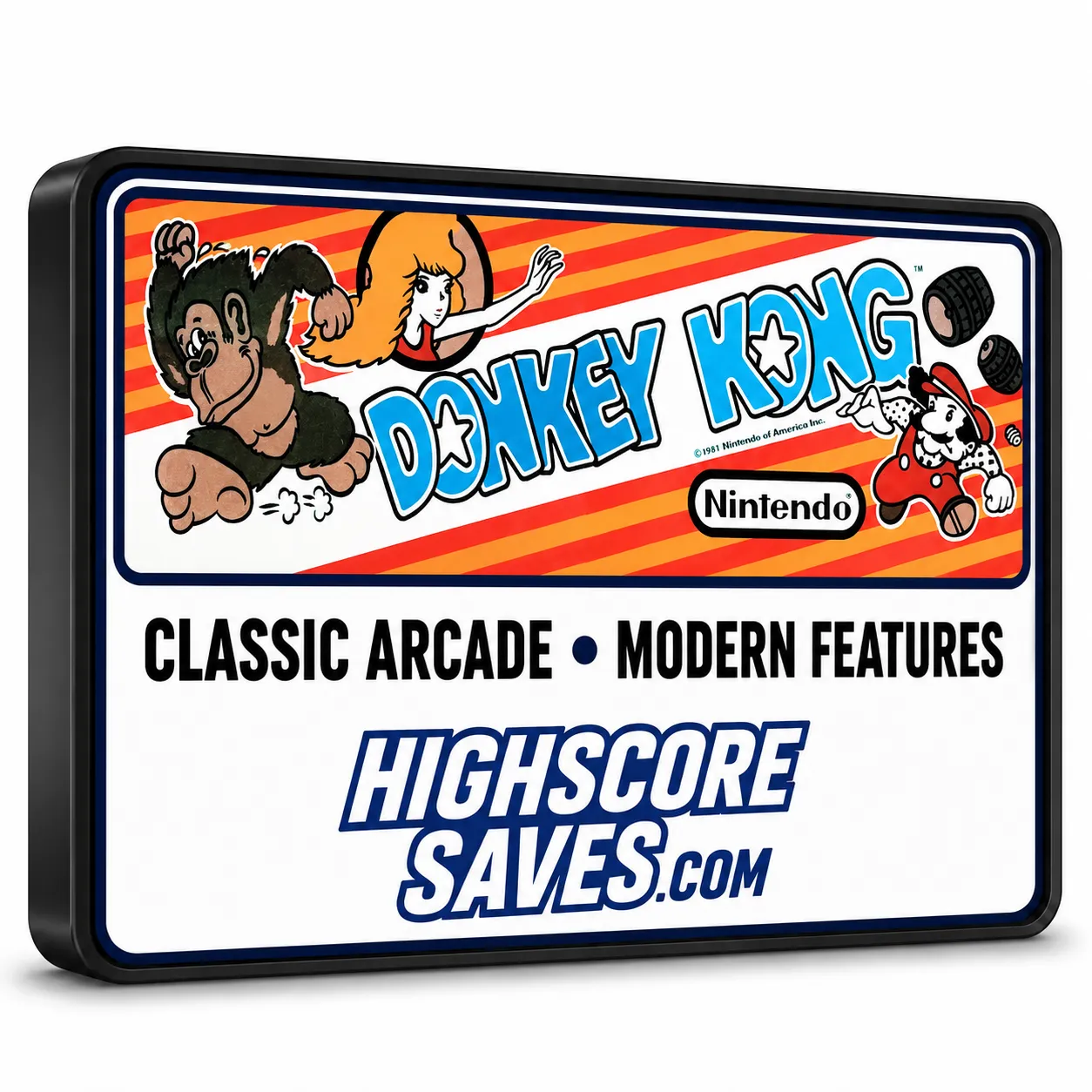 Donkey Kong Free Play and High Score Save Kit