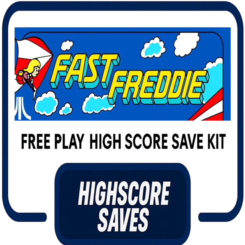 Fast Freddie Free Play and High Score Save Kit