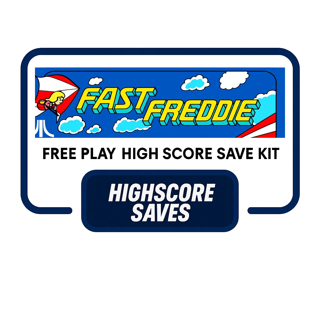 Fast Freddie Free Play and High Score Save Kit