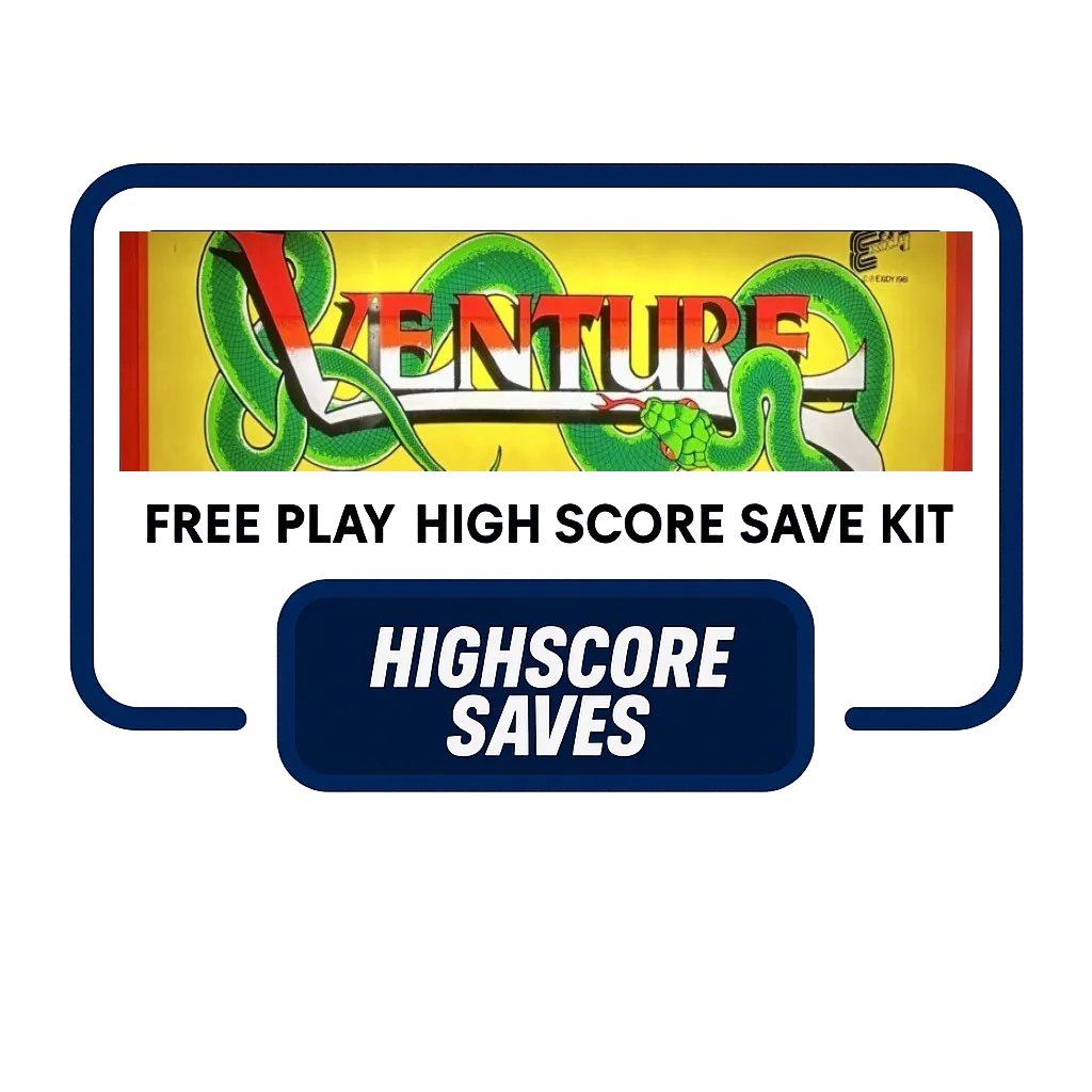 Venture Free Play and High Score Save Kit