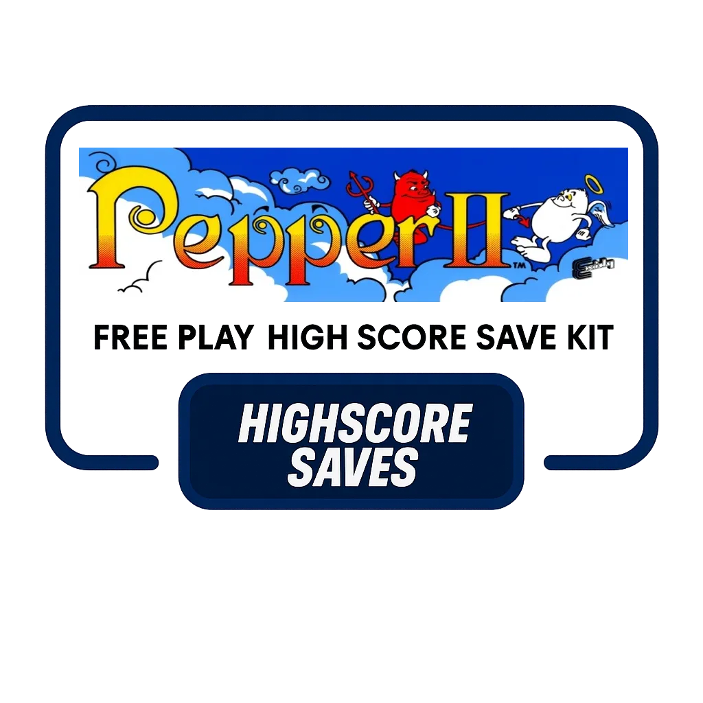 Pepper 2 Free Play and High Score Save Kit