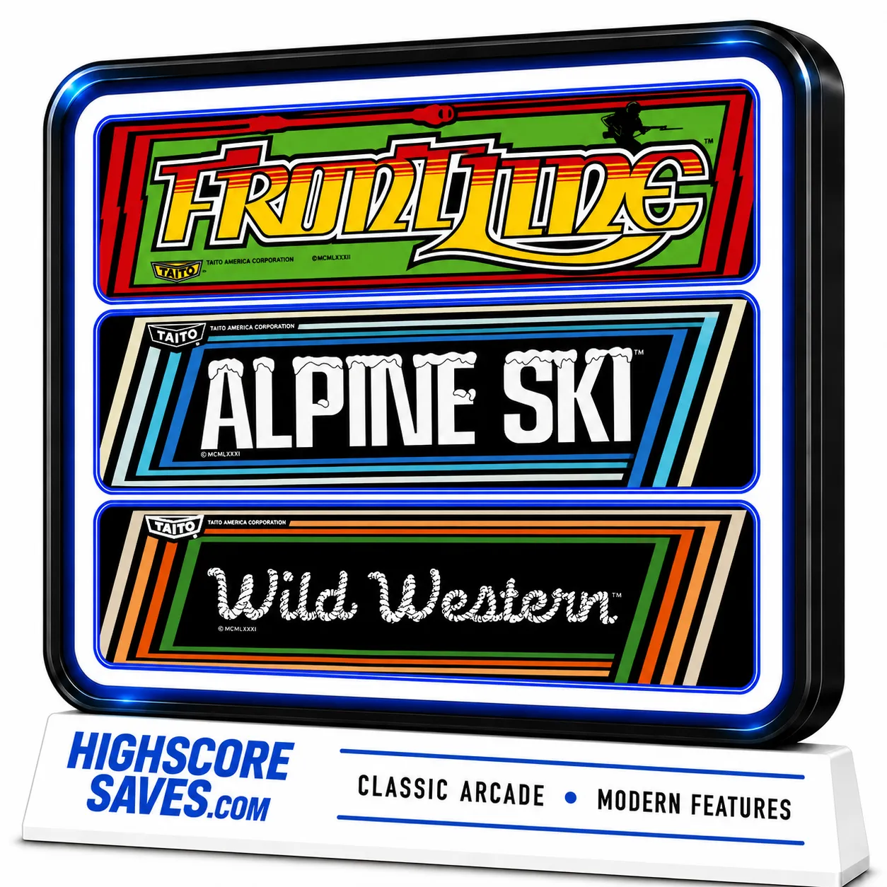 Frontline Multigame Free Play and High Score Save Kit