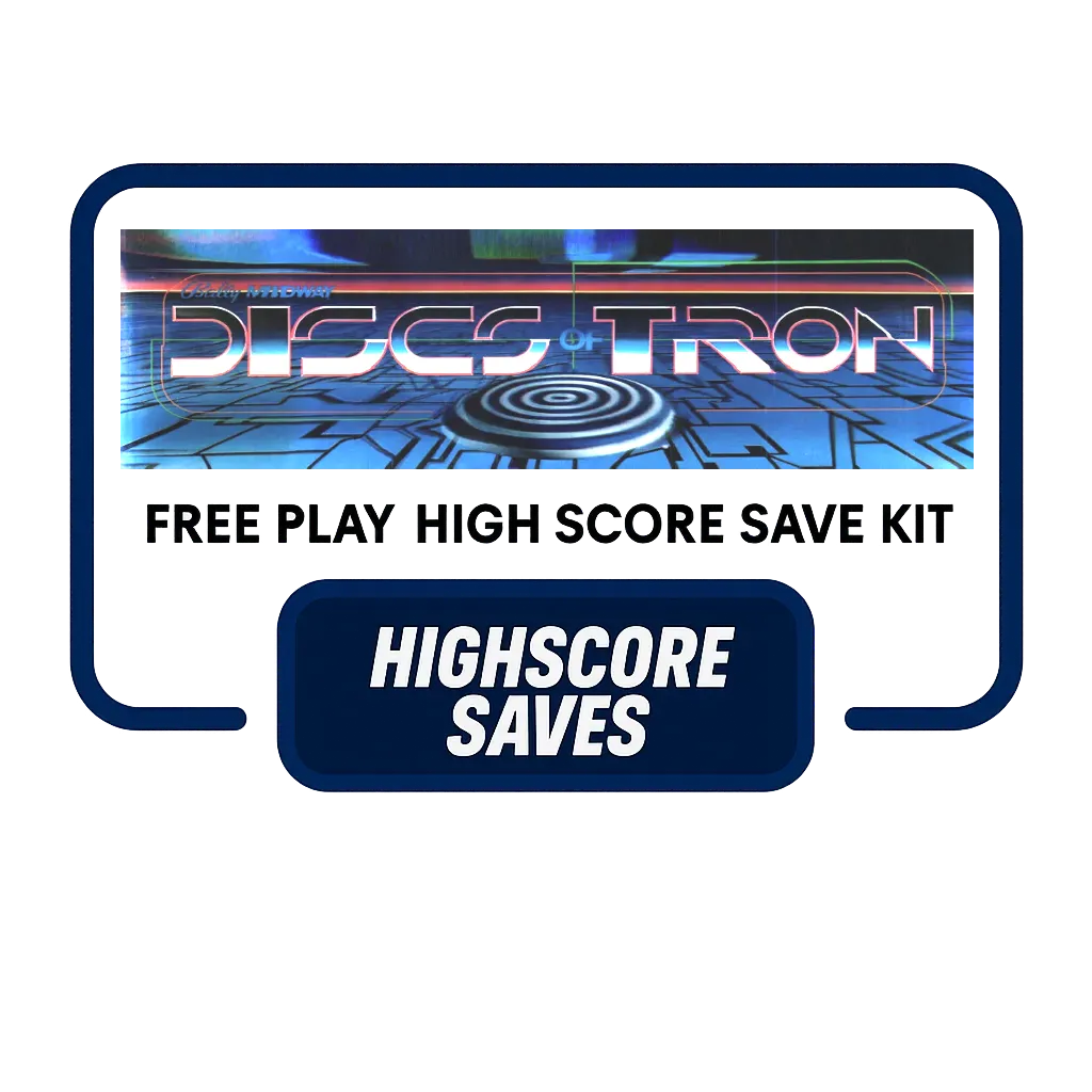 Discs of Tron Free Play and High Score Save Kit
