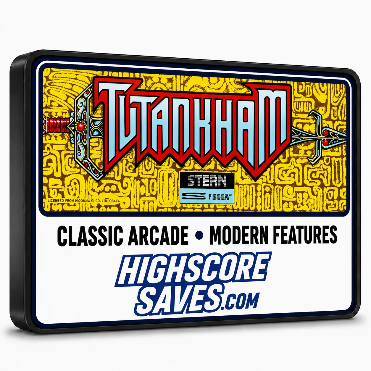 Tutankham Free Play and High Score Save Kit