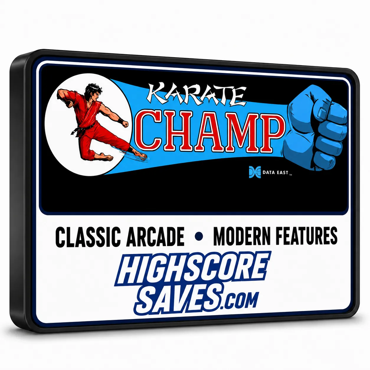 Karate Champ Player vs Player Free Play and High Score Save Kit
