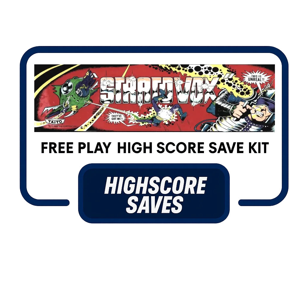 Stratovox Free Play and High Score Save Kit