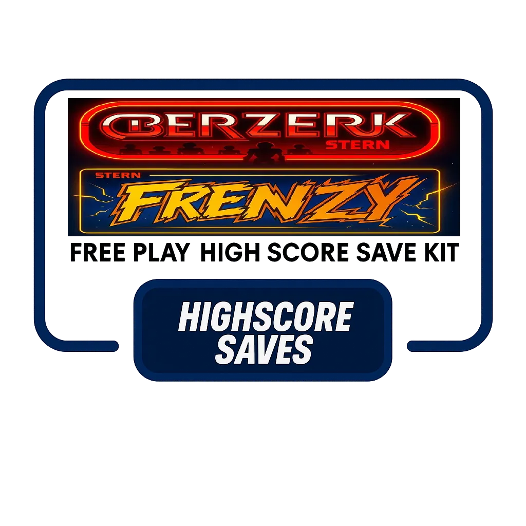Berzerk | Frenzy Multigame Free Play and High Score Save Kit