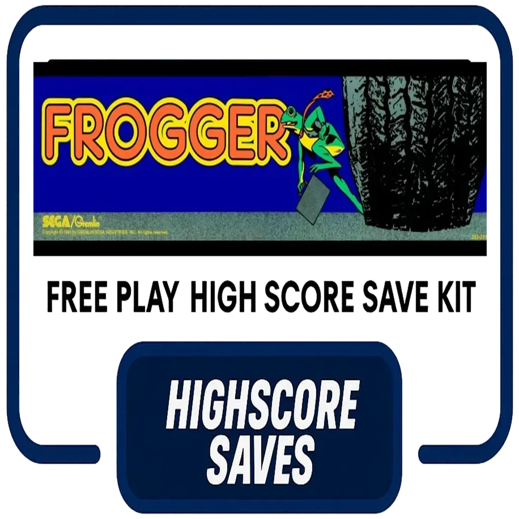 Frogger Free Play and High Score Save Kit