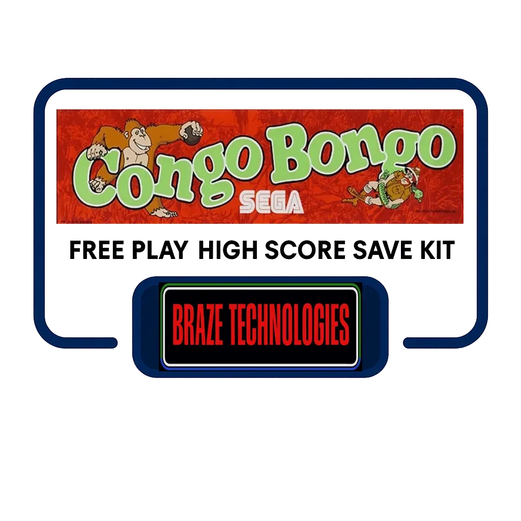 Braze Congo Bongo Free Play and High Score Save Kit