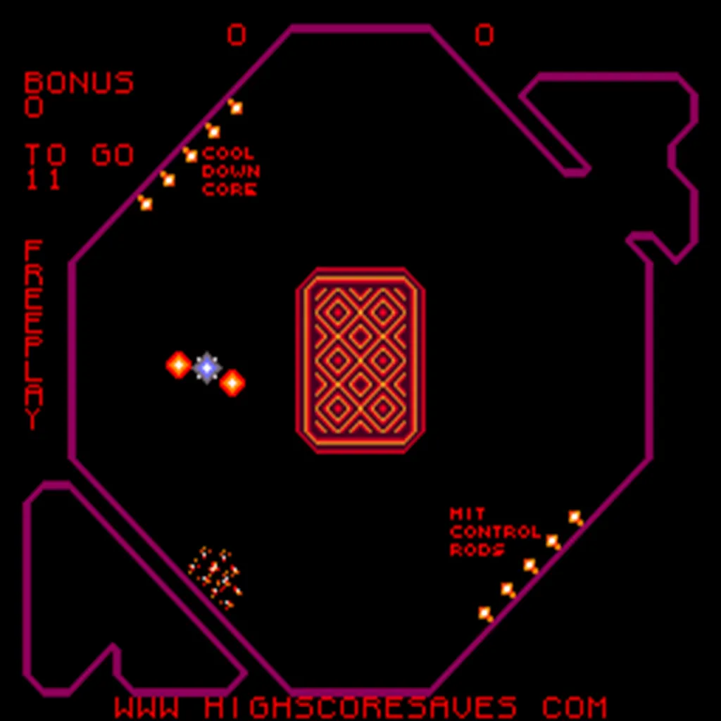 Reactor Arcade Free Play and High Score Save Kit