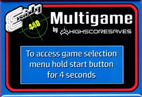 Exidy 440 Multigame Instruction Magnet