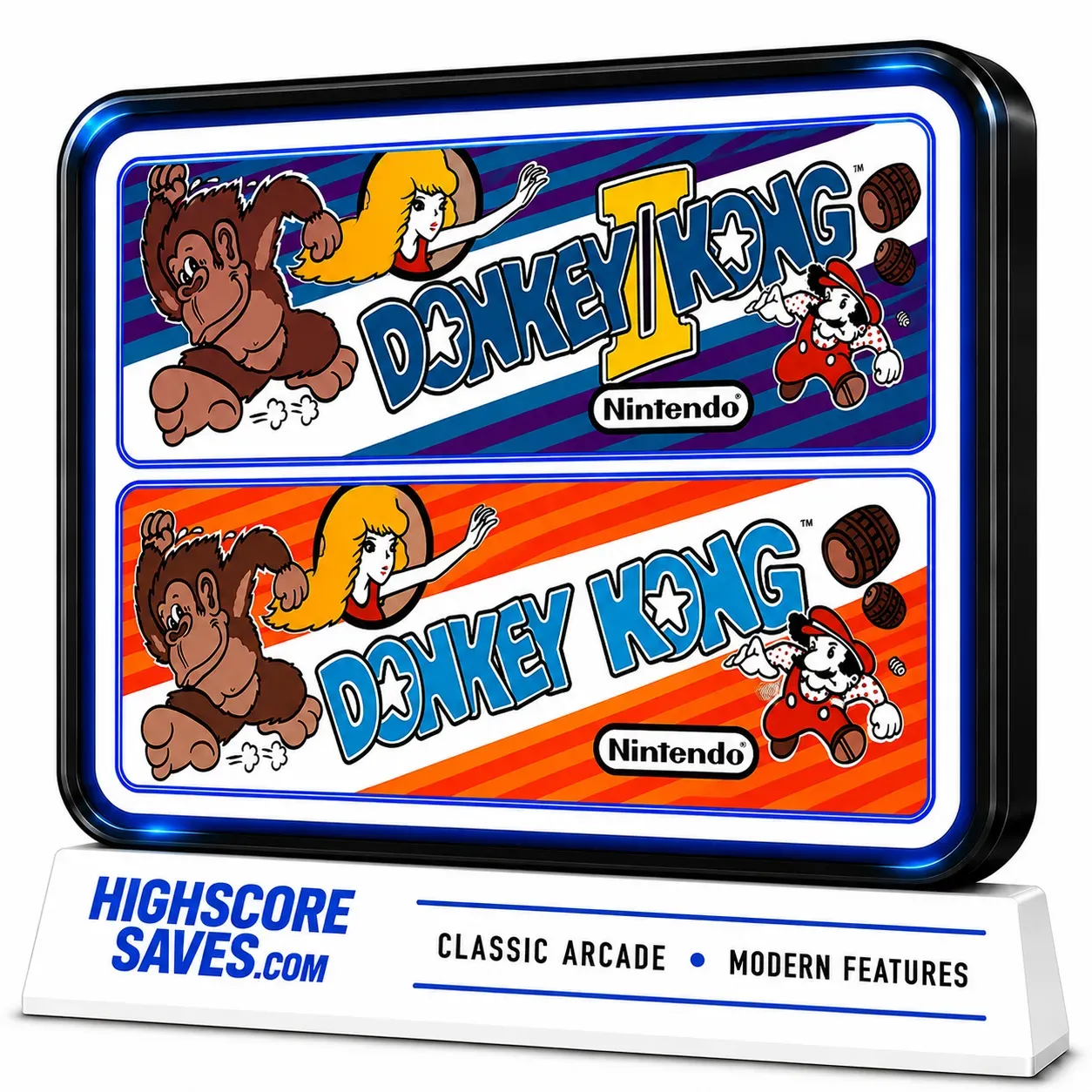 D2K Donkey Kong Multigame Free Play and High Score Save Kit
