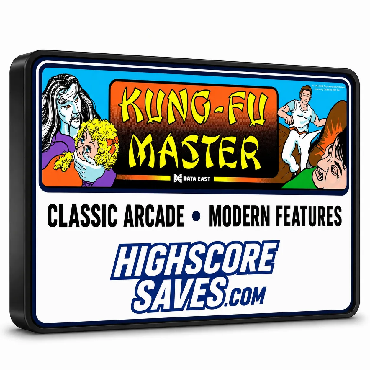 Kung Fu Master Free Play and High Score Save Kit