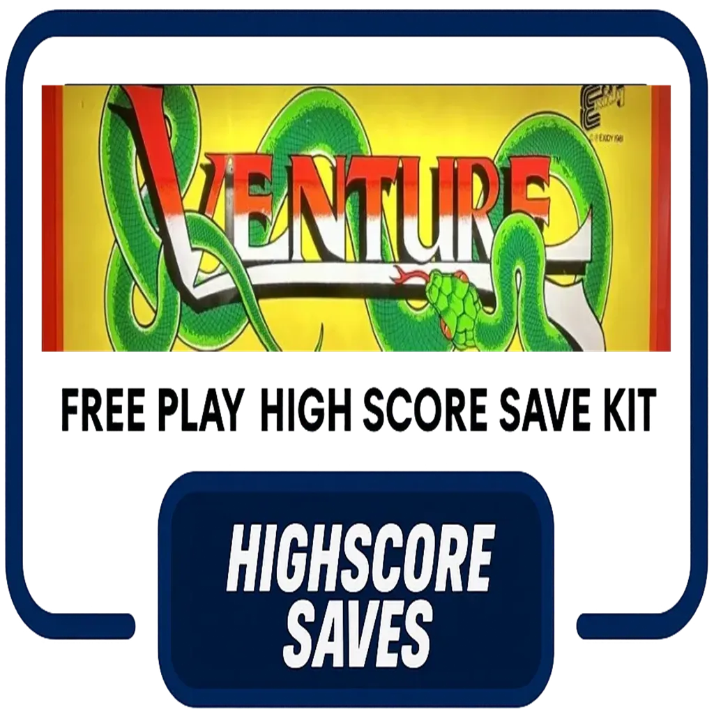 Venture Free Play and High Score Save Kit