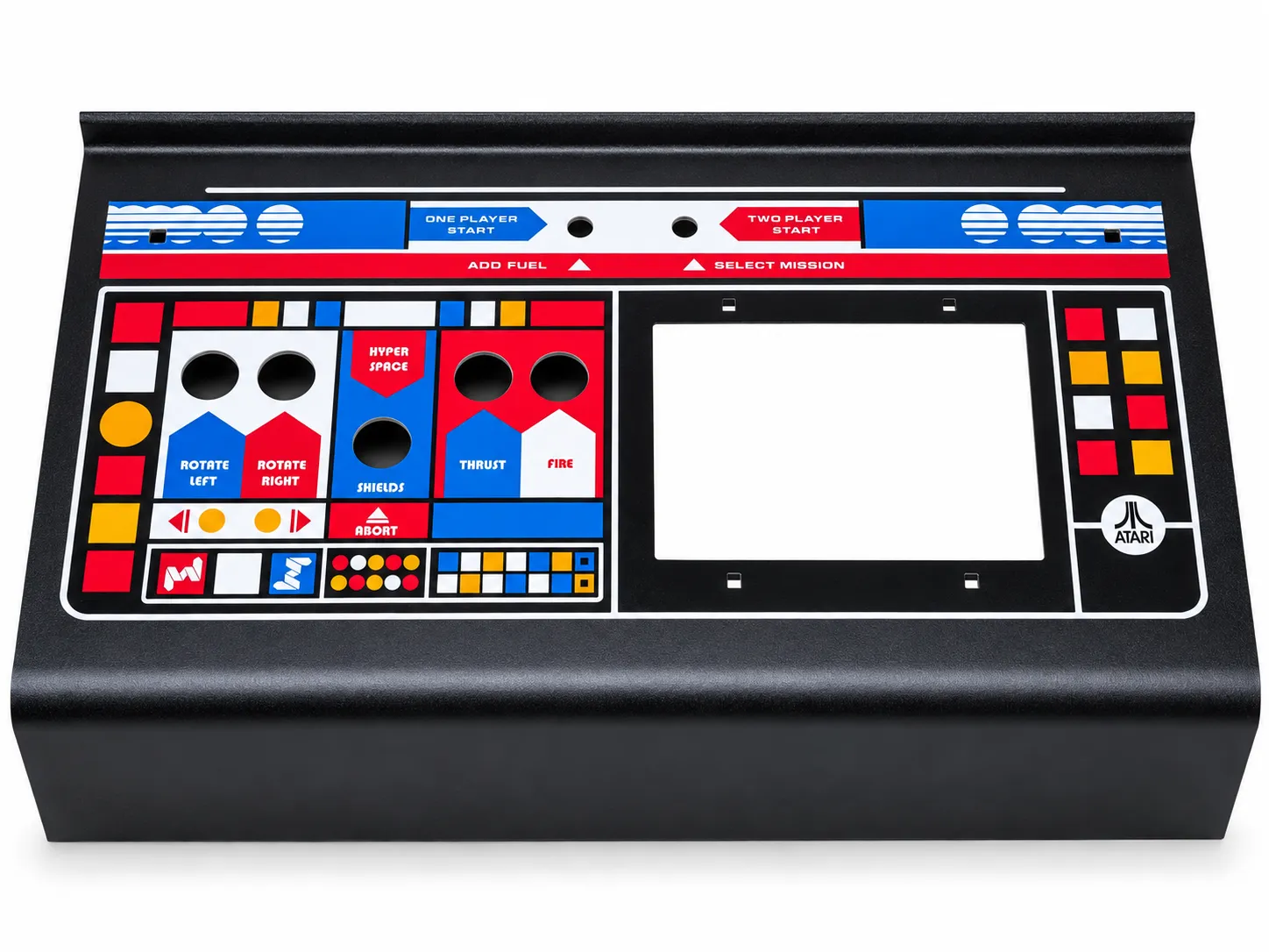 Asteroids, Asteroids Deluxe & Lunar Lander Multigame Control Panel