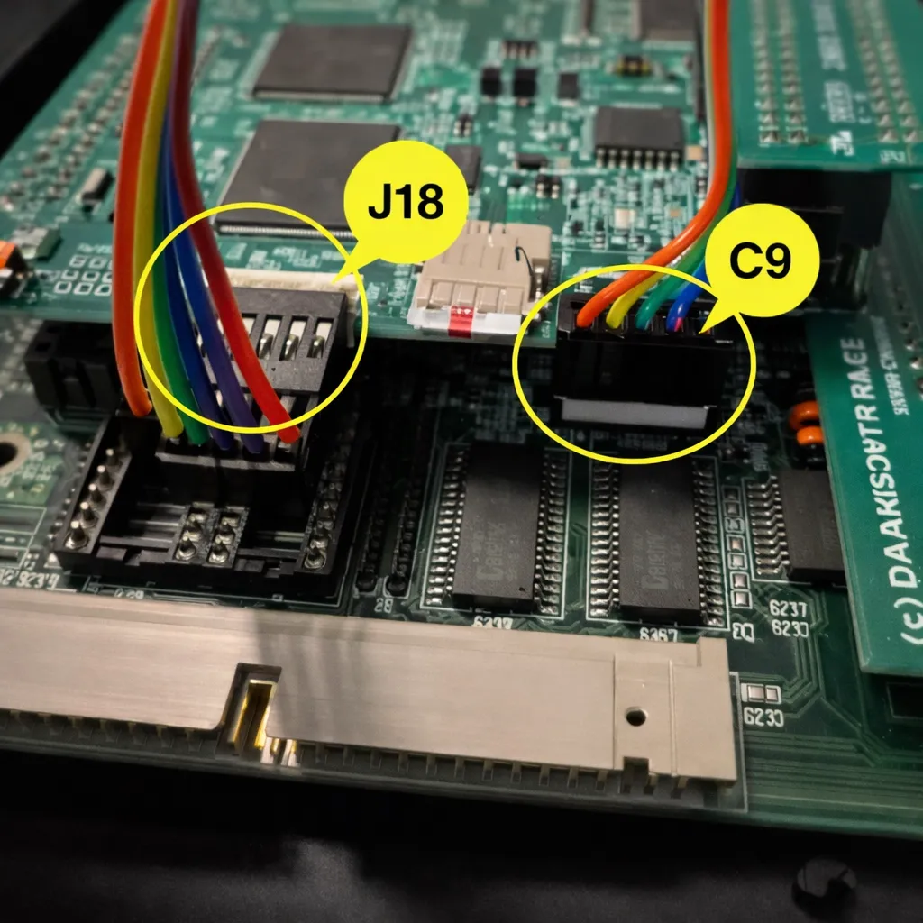 Cps2 Arduino Darksoft CPS2 Key Writing Adapter Cable Champion Edition