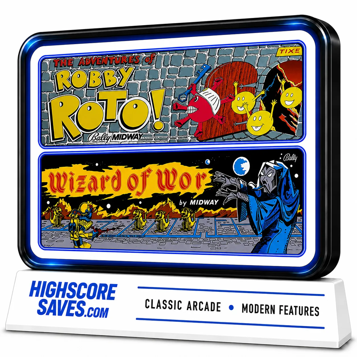 Robby Roto | Wizard of Wor Multigame Free Play and High Score Save Kit