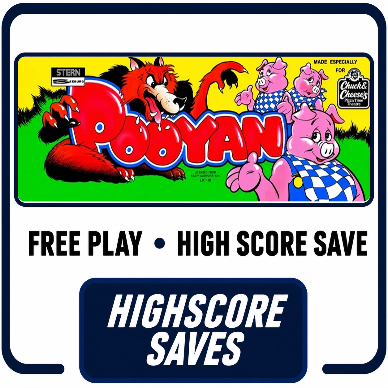 Pooyan Free Play and High Score Save Kit
