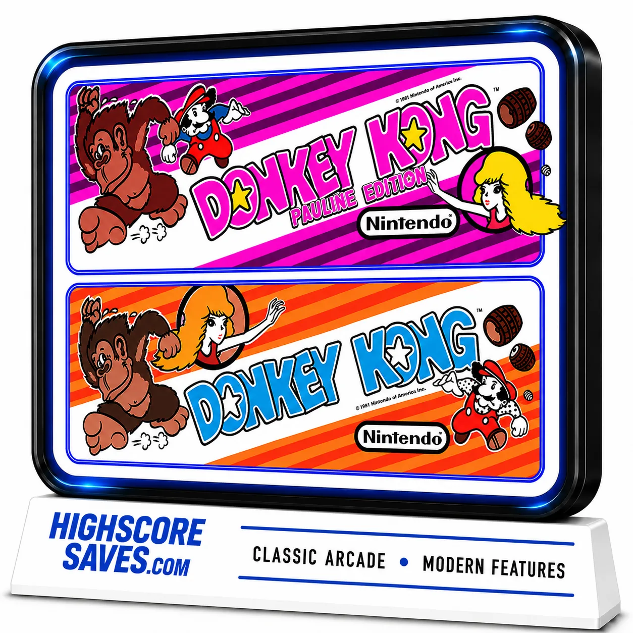 Donkey Kong | Pauline Edition Free Play and High Score Save Kit
