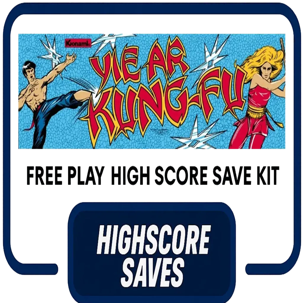 Yie Ar Kung Fu Free Play and High Score Save Kit