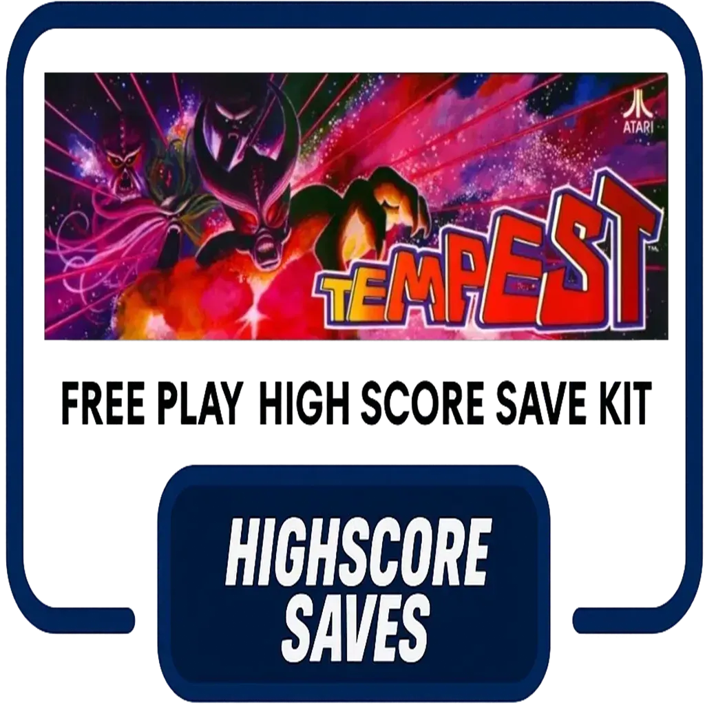 Tempest | Tempest Tubes Multigame Free Play and High Score Save Kit