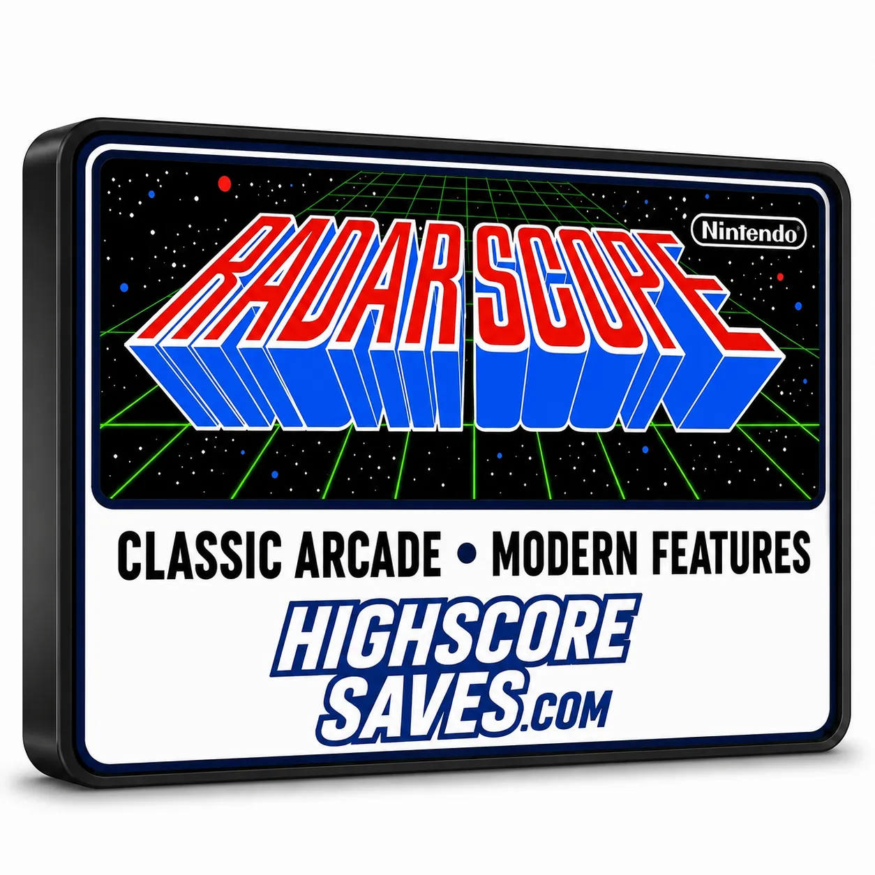 Radarscope Free Play and High Score Save Kit