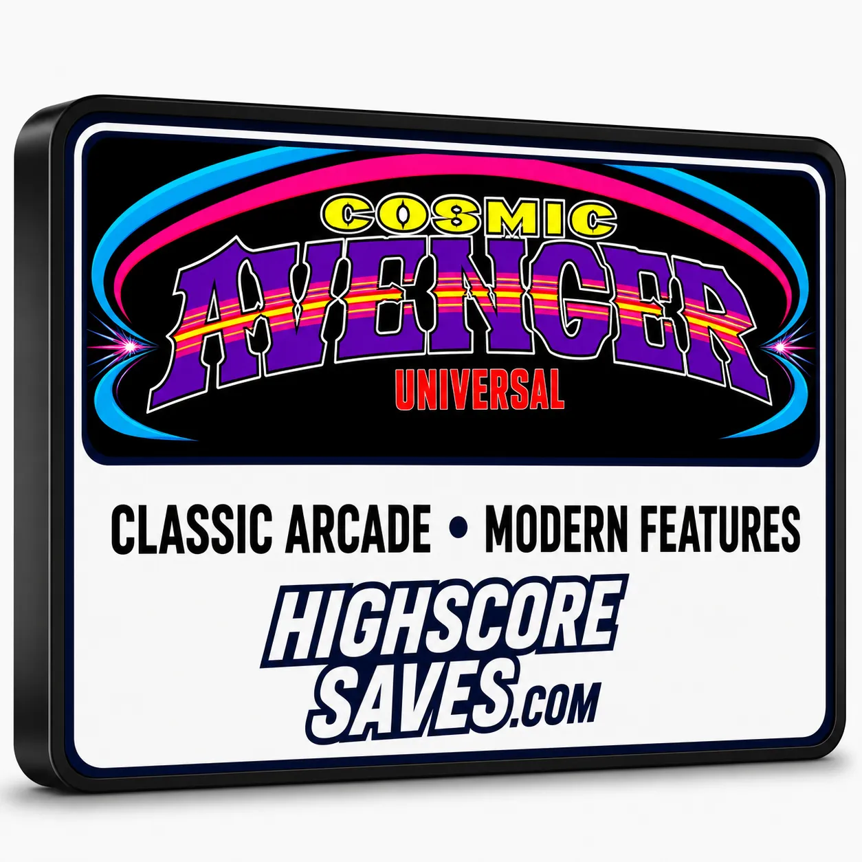 Cosmic Avenger Free Play and High Score Save Kit