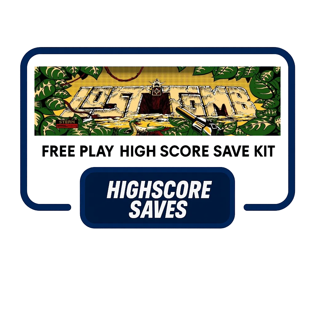 Lost Tomb Free Play and High Score Save Kit