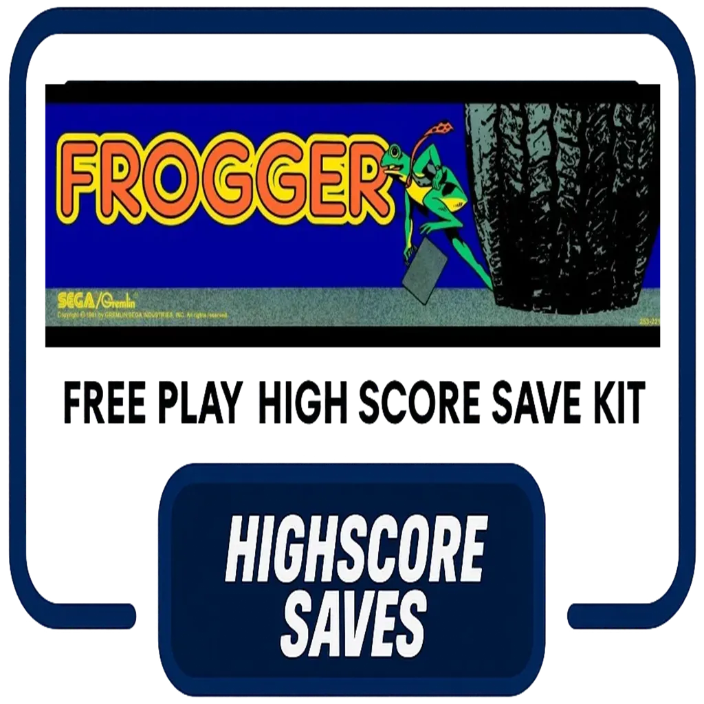 Frogger Free Play and High Score Save Kit