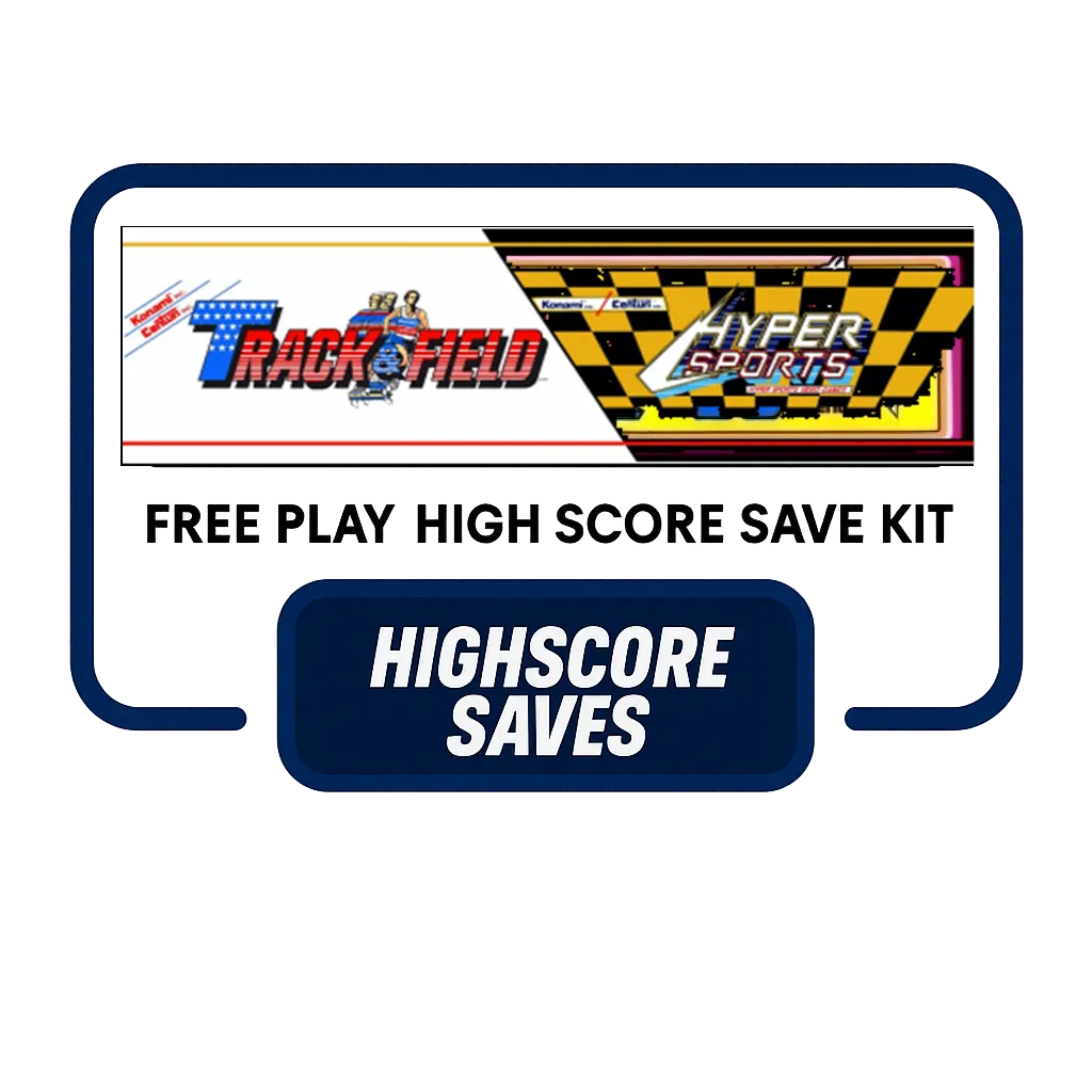 Hyper Sports | Track and Field | Rearranged Multigame Free Play and High Score Save Kit Hyper Sports | Track and Field | Rearranged Multigame Free Play and High Score Save Kit